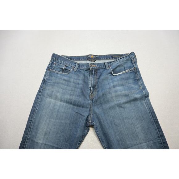 Lucky Brand 329 Classic Straight Premium Italian Denim Jeans Mens Sz 42 x 32 - Picture 5 of 10